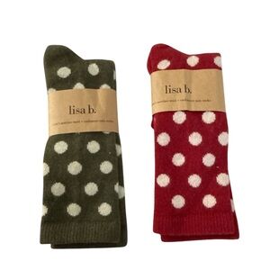 Lisa B- men’s merino wool cashmere mix socks